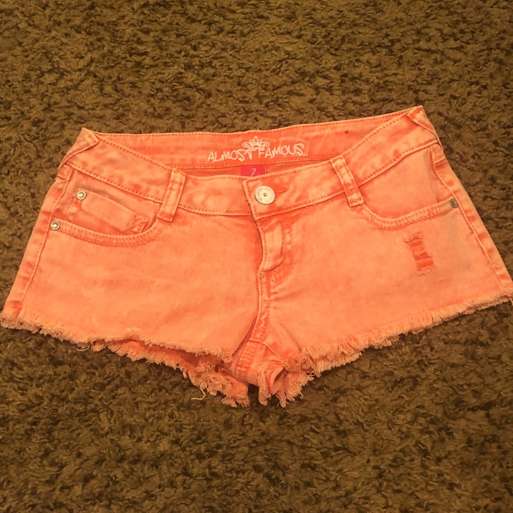 Coral Almost Famous shorts